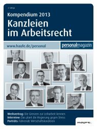 Kanzleien im Arbeitsrecht - Haufe.de