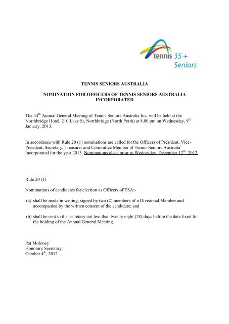 2012_10_Notice_of_AG.. - Tennis Seniors Australia