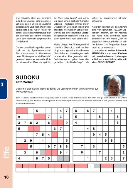 Ausgabe 1/2013 - slö niederösterreich