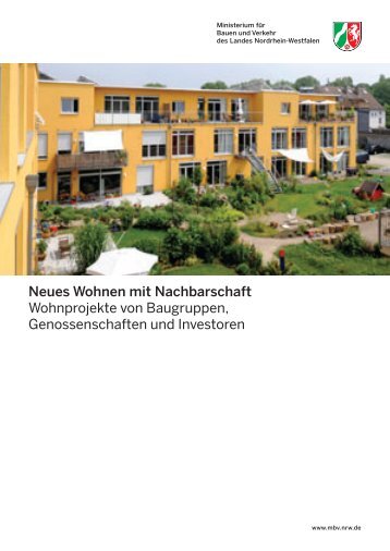 Neues Wohnen mit Nachbarschaft Wohnprojekte von ... - Allbau