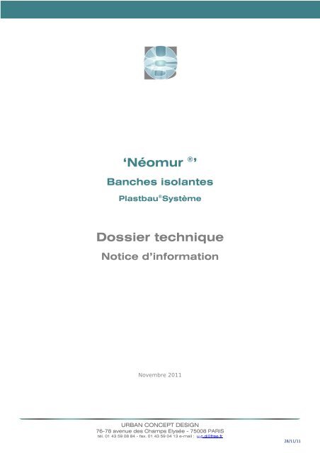 doc_technique_Néomur (pdf:789 Ko) - dthX