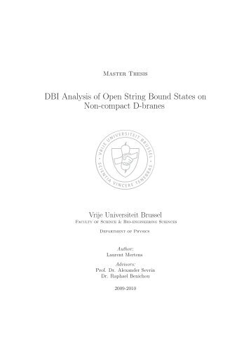 DBI Analysis of Open String Bound States on Non-compact D-branes