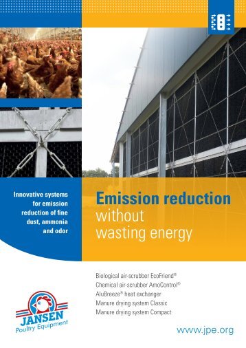 Emission reduction without wasting energy - Jansen Poultry ...