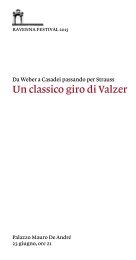 PDF Un classico giro di valzer - Ravenna Festival