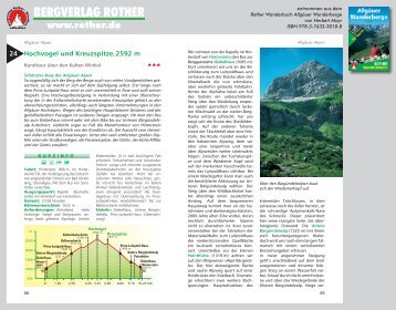 S24 Hochvogel und Kreuzspitze,2592 m - Bergverlag Rother