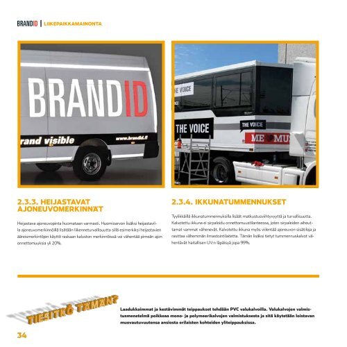 Brand ID Tuote-esite 2012