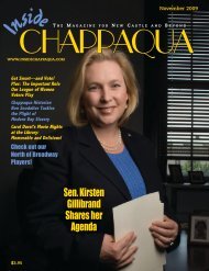 Download the November 2009 issue (PDF) - Inside Chappaqua