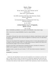 Scott v. Ross United States Court of Appeals, Ninth Circuit.