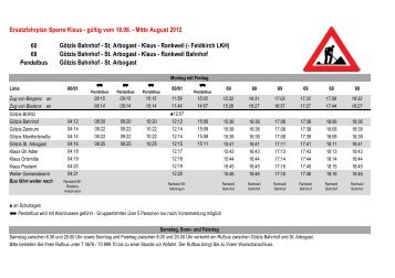 Baustellenfahrplan Linie 60_69 - vMobil