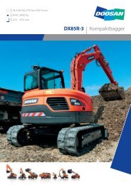 DX85R-3 | Kompaktbagger - Doosan Construction Equipment EMEA
