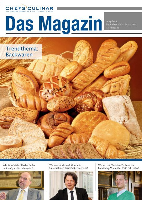 Trendthema Backwaren Chefs Culinar