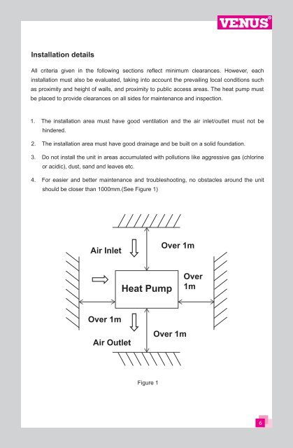 Domestic-user-manual - Heat pump water Heater