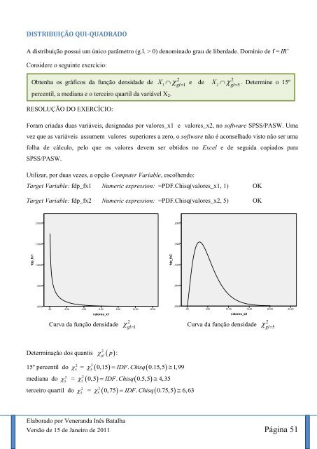 Breve Manual do SPSS / PASW 18.0 - ESAC