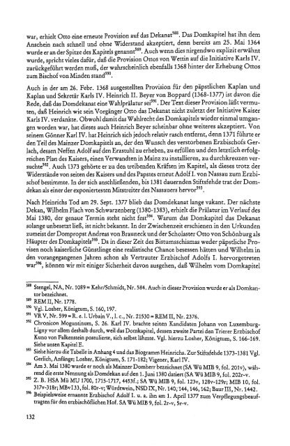 Das Mainzer Domkapitel im späten Mittelalter : (1306 - 1476)