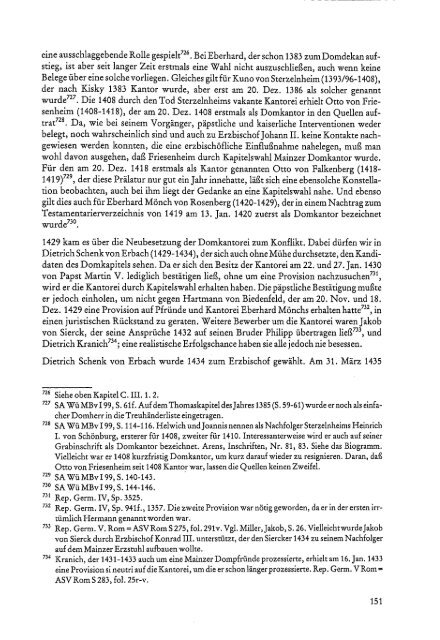 Das Mainzer Domkapitel im späten Mittelalter : (1306 - 1476)