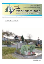 Friedhof in Warmensteinach