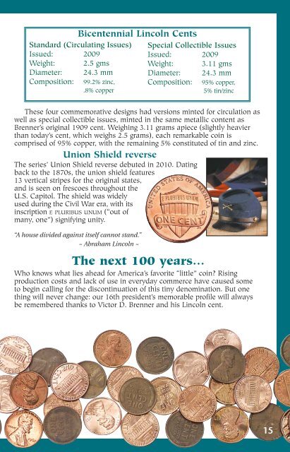 Collectors Guide to Lincoln Head Cents - Littleton Coin Company