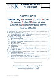 Projet ANR-06-CATT-005 DANACOR - liste des personnes ayant ...