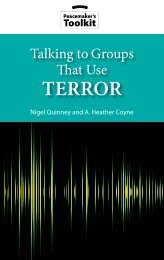 Talking to Groups that Use Terror.pdf - United States Institute of Peace