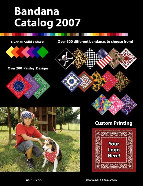 Bandana Catalog 2007 - ASI33266.com
