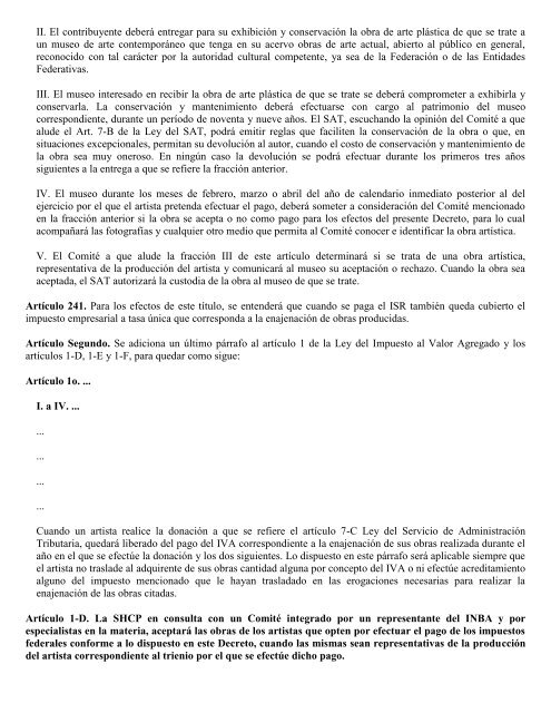 que reforma y adiciona diversas disposiciones de las leyes de los ...