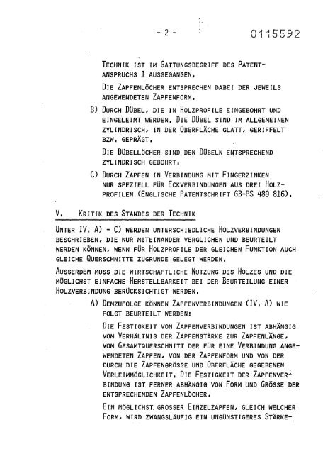 Zapfenverbindung für Holzgestelle - European Patent Office - EP ...