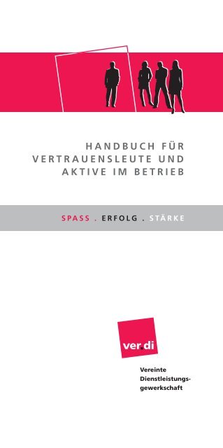 Bildergebnis für fotos vom handbuch der ver.di vertrauensleute