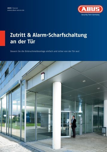 Themenprospekt Zutritt & Alarm - ABUS Seccor