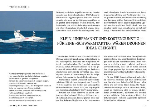 MARITIME SICHERHEIT - Adlas - Magazin für Sicherheitspolitik