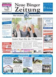 Neue Binger - binger-rundschau.de