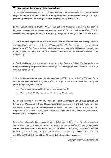 C2BL_+C2CL_Verduennungsaufgaben aus dem Laboralltag_+Lsg ...