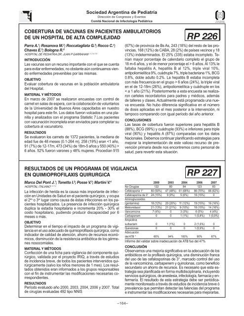 RP 112 - Sociedad Argentina de Pediatría