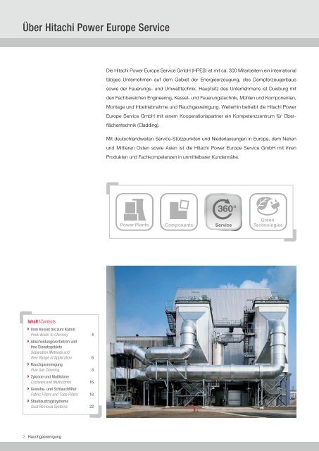 Rauchgasreinigung Flue Gas Cleaning - Hitachi Power Europe ...