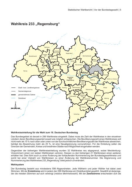 Vor der Bundestagswahl am 22. September 2013 - Statistik - Stadt ...