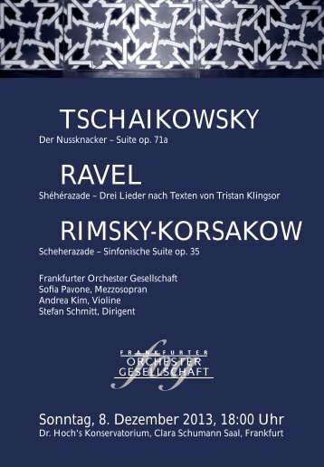 Das ausführliche Konzertprogramm - Frankfurter Orchester ...