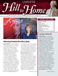 Welcoming President-elect Alison Byerly - Lafayette College