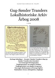 Gug-Sønder Tranders Lokalhistoriske Arkiv Årbog 2008