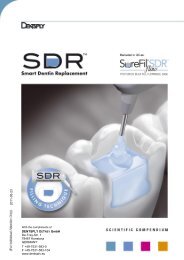 Scientific compendium SDR - DENTSPLY