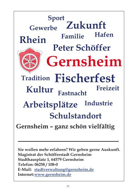 Fischerfestheft Teil 1 - Rheinisches Fischerfest