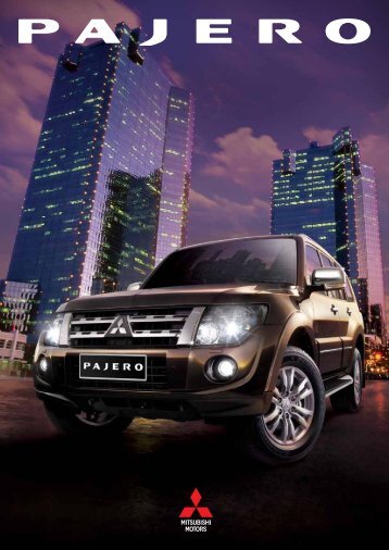 pajero-gen4-brochure - Mitsubishi Motors Malaysia