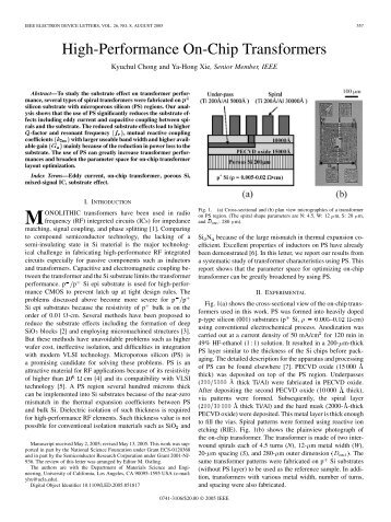 High-Performance On-Chip Transformers - UCLA Engineering