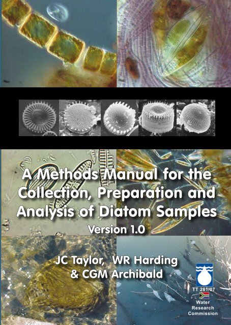 A Methods Manual for the Collection, Preparation and Analysis of ...