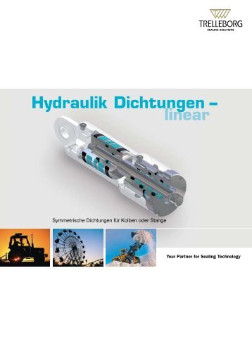 Hydraulik Dichtungen - linear - Symmetrische Dichtungen für Kolben ...