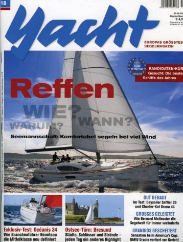 Yacht Test 08/08 - Saffier