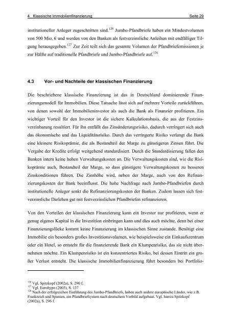 Diplomarbeit „Möglichkeiten der Immobilienfinanzierung - Altmeppen