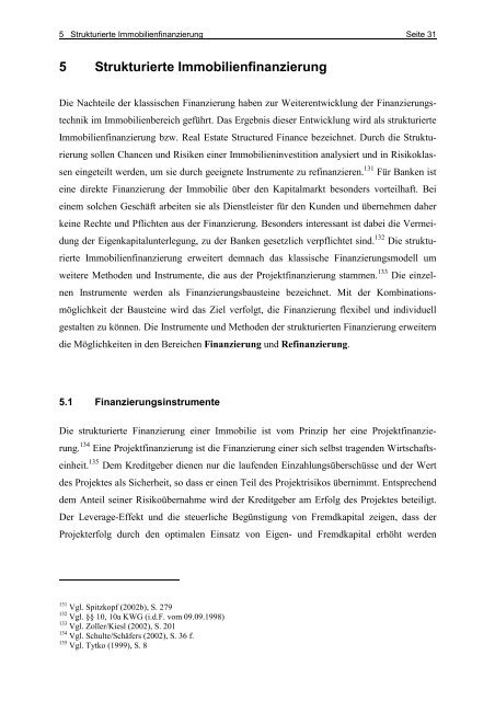 Diplomarbeit „Möglichkeiten der Immobilienfinanzierung - Altmeppen