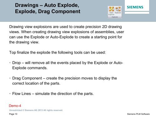 411 - Creating Exploded and Animated Assemblies - Solid Edge ...