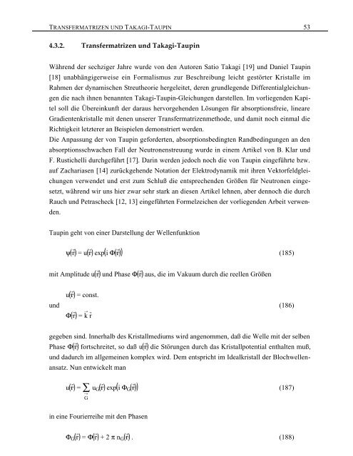 2. Wirkungsquerschnitte und Streulängen - Liss, Klaus-Dieter