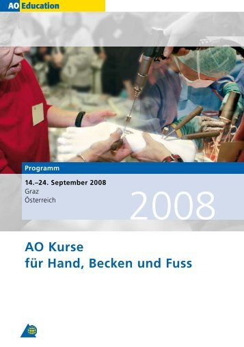 AO Kurse für Hand, Becken und Fuss - Österreichische Gesellschaft ...