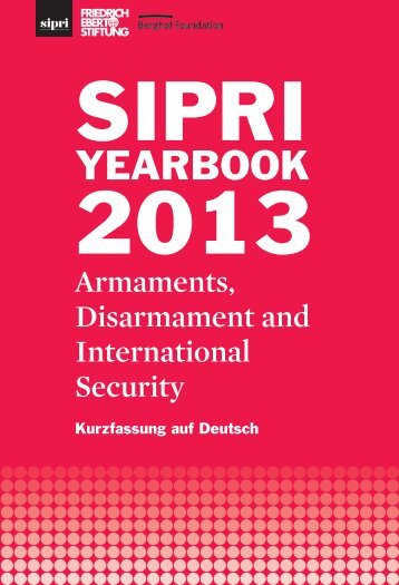 Armament, Disarmament and International Security - SIPRI